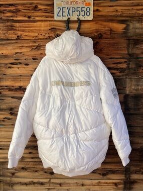 REEBOK | Shine UNLTD Collection Dallas Cowboys White Puffer Jacket 4XL